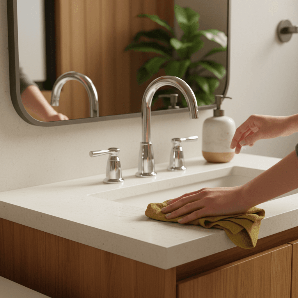 Kitchen and bathroom care